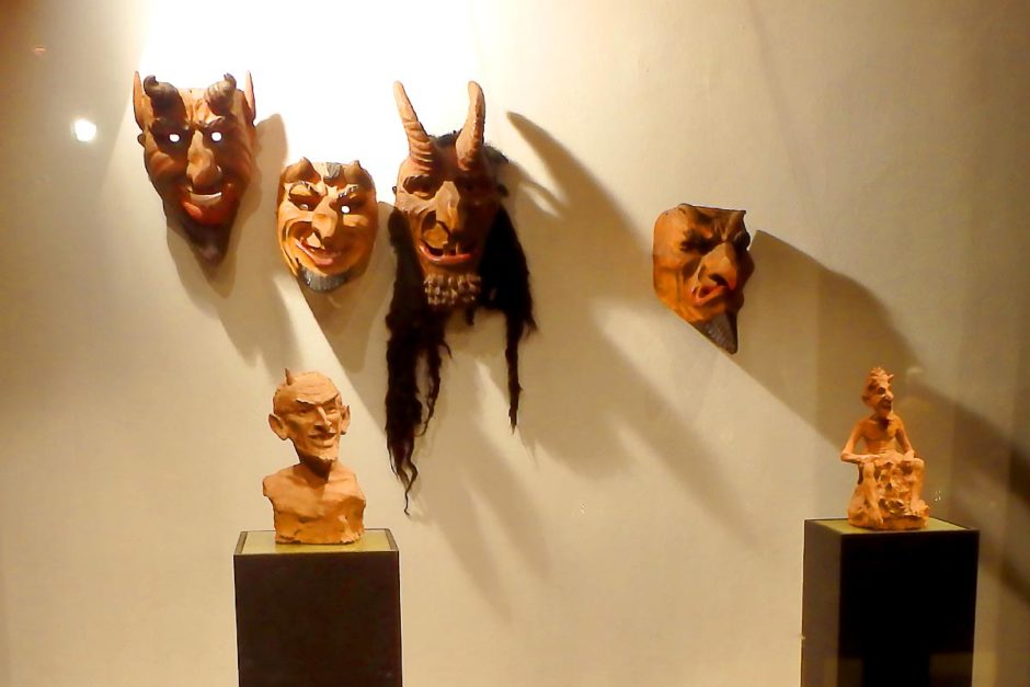 devil-masks-wall-kaunas-museum-lithuania