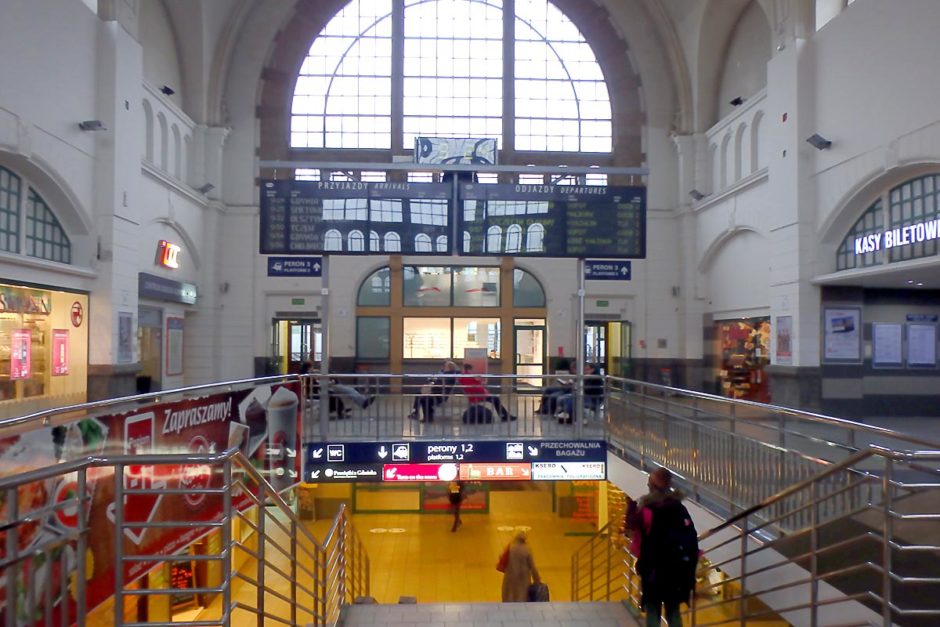 Gdańsk station.