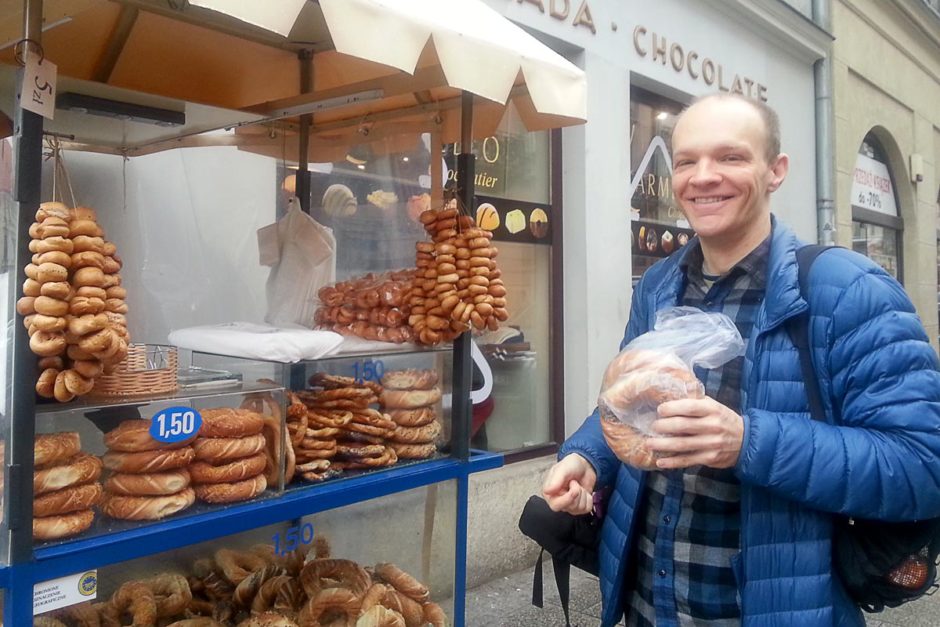 jeremy-buying-bread-old-town-krakow