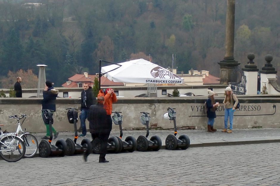 parked-segway-scooters-prague-castle