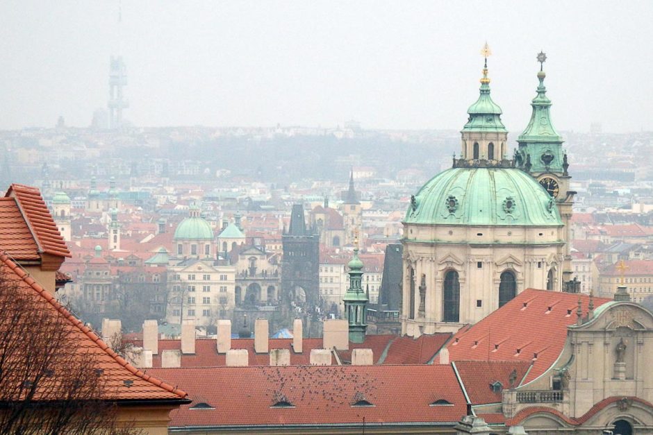 turquoise-dome-building-prague-view