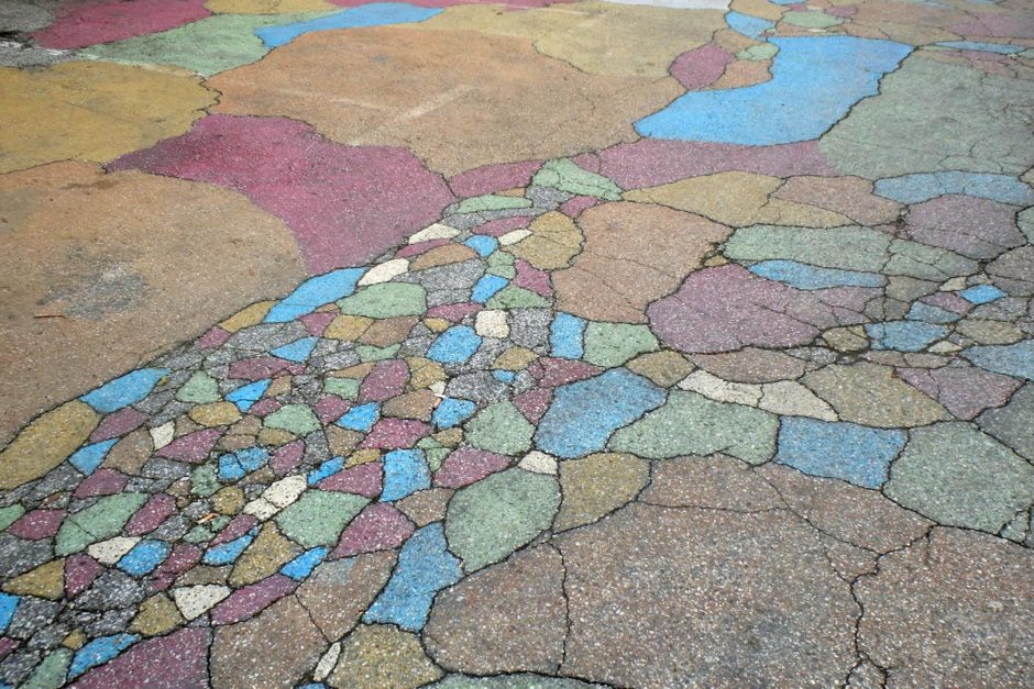 colorful-cracked-pavement-ptuj-slovenia