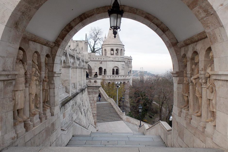 Part of the fantastic Fisherman's Bastion.