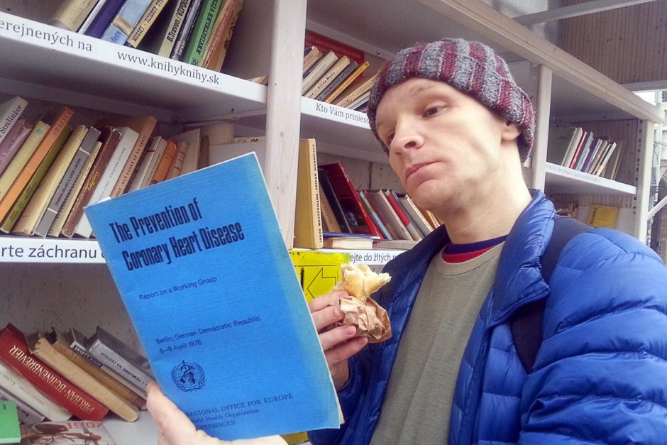 jeremy-reading-prevention-coronary-disease-book-bratislava