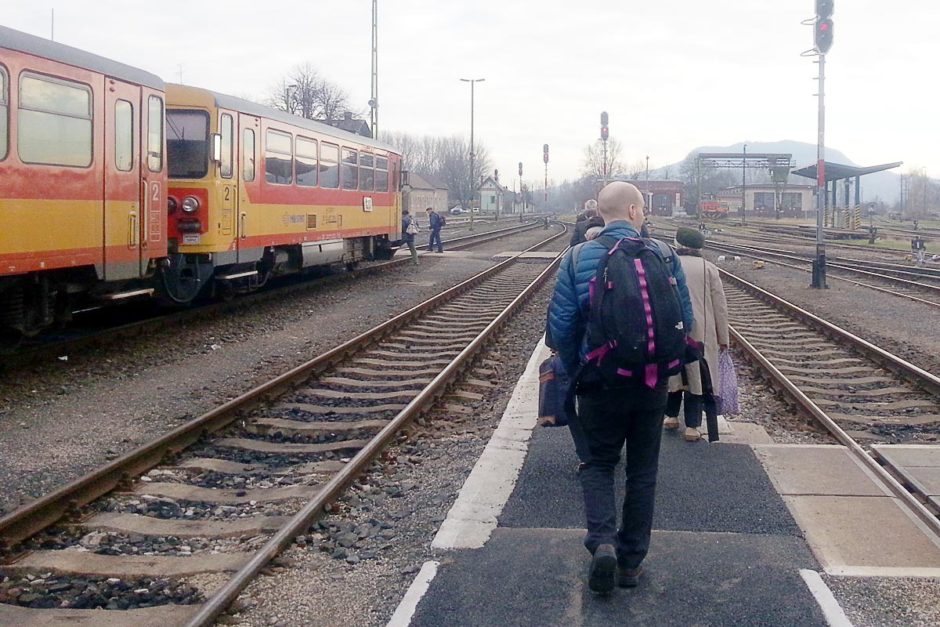 jeremy-walking-train-tracks-tapolca-station-hungary