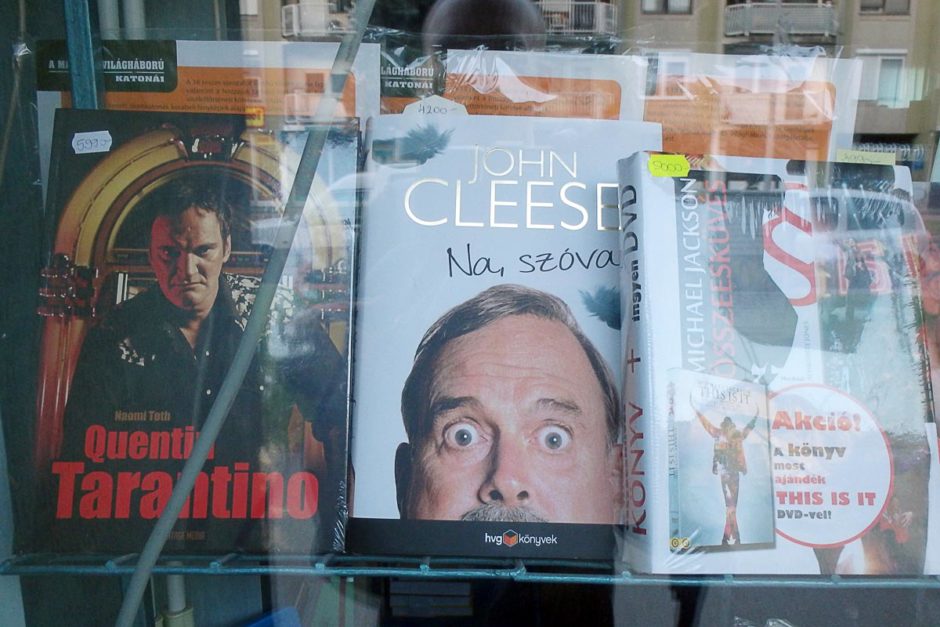 john-cleese-tarantino-michael-jackson-books-hungary