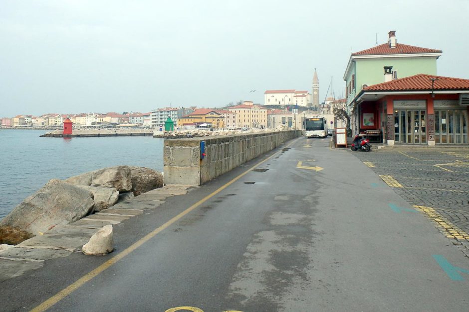 First view of Piran.