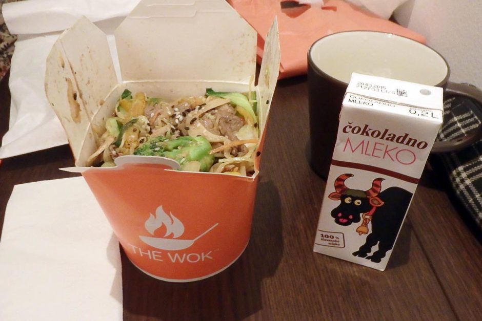 wok-vegetables-takeout-chocolate-milk-ljubljana