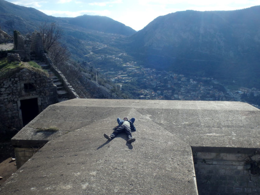 Climbing up Kotor Fortress for Montenegro’s most famous view