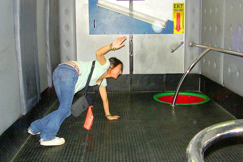The crazy weightless room of Kuala Lumpur