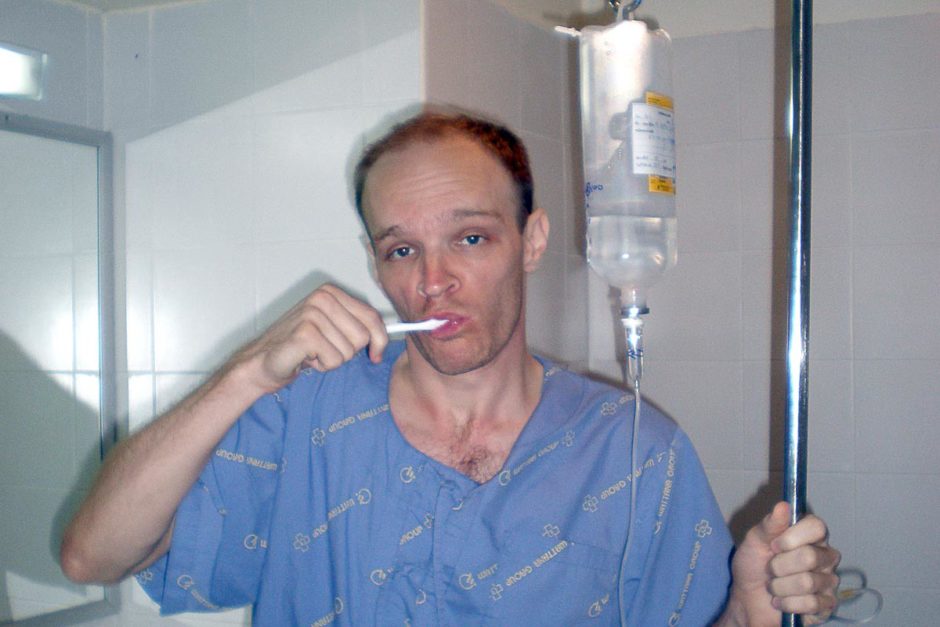 Emergency ambulance across an international border