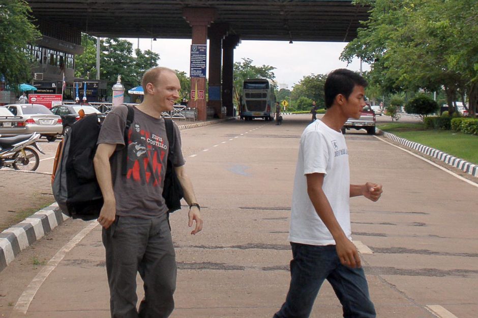 Over the river and through the woods to Vientiane we go